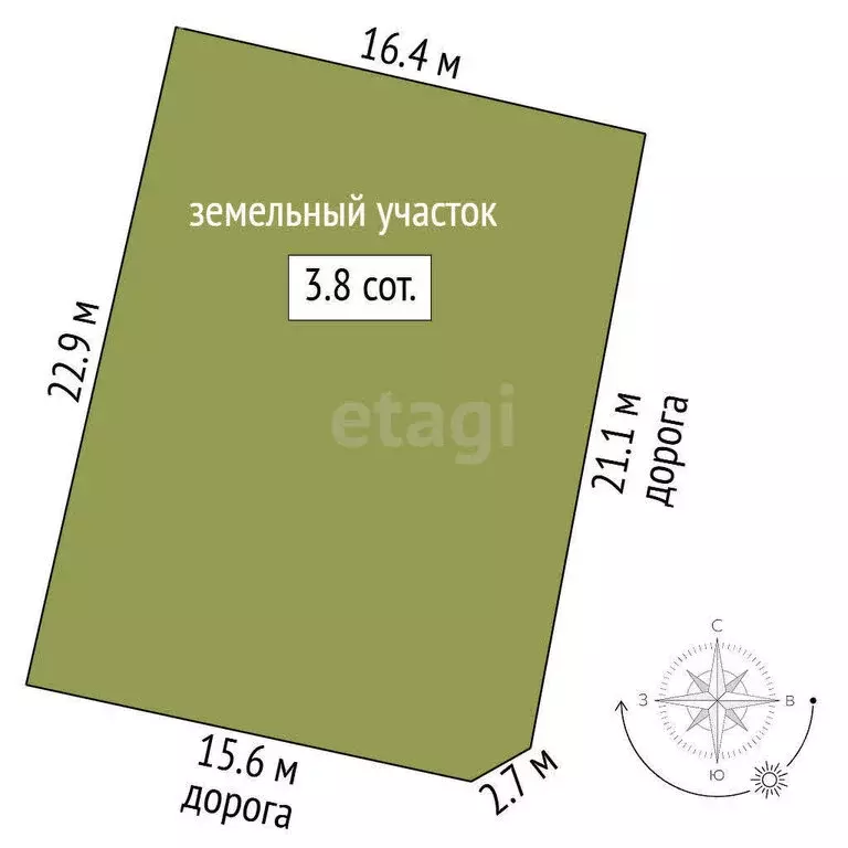 Участок в Миасс, СНТ Маяк (10.87 м) - Фото 1