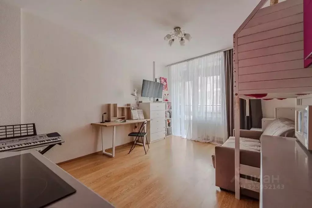 Студия Свердловская область, Екатеринбург Уктус жилрайон, Светлый мкр, ... - Фото 1