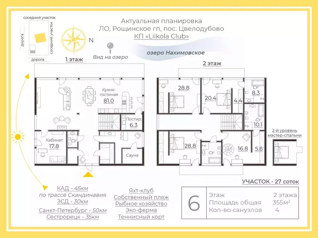 Дом в Ленинградская область, Выборгский район, Рощинское городское ... - Фото 2