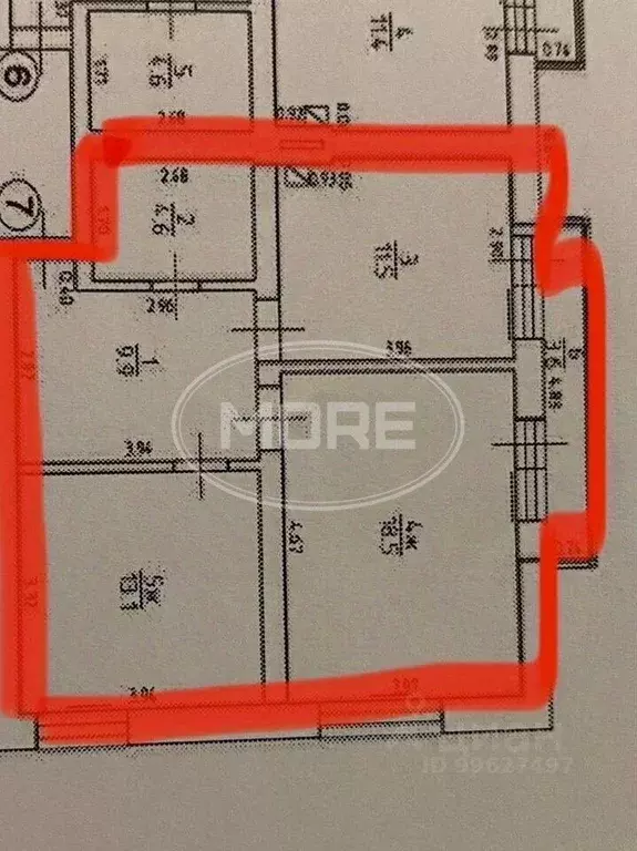 2-к кв. Калининградская область, Гурьевск Крайняя ул., 7Б (57.6 м) - Фото 2