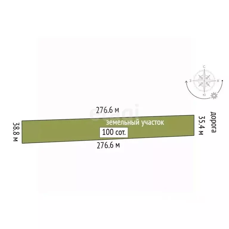 Участок в Крым, Симферопольский район, с. Трудовое  (100.0 сот.) - Фото 2