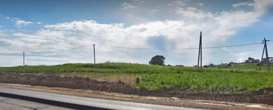 Участок в Курская область, Курский район, Моковский сельсовет, д. 1-я ... - Фото 1