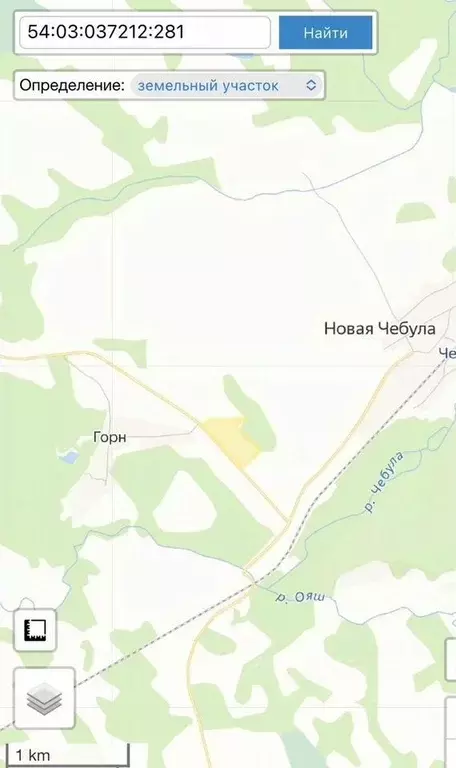 Участок в Новосибирская область, Болотнинский район, д. Новая Чебула  ... - Фото 2