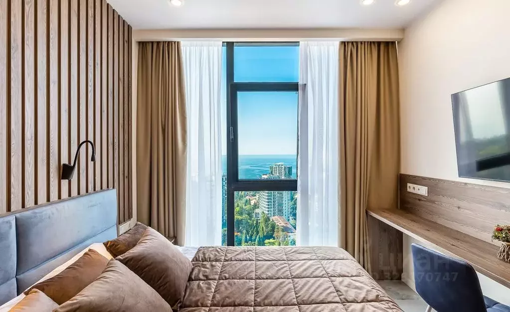 Студия Краснодарский край, Сочи Светлана мкр, ул. Депутатская, 10Б/1 ... - Фото 1