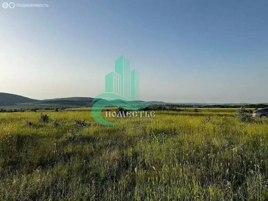 Участок в Симферопольский район, Перовское сельское поселение, село ... - Фото 2