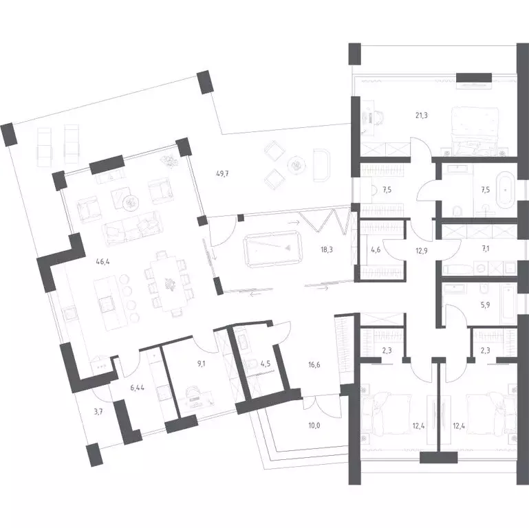 Дом в Тверская область, Калининский муниципальный округ, загородный ... - Фото 1