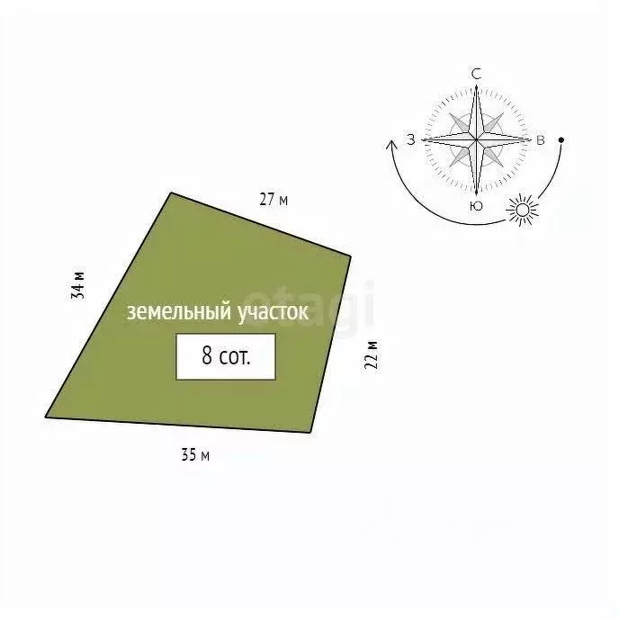 Дом в Красноярский край, Красноярск Солидарность СНТ, ул. 15-я (78 м) - Фото 2