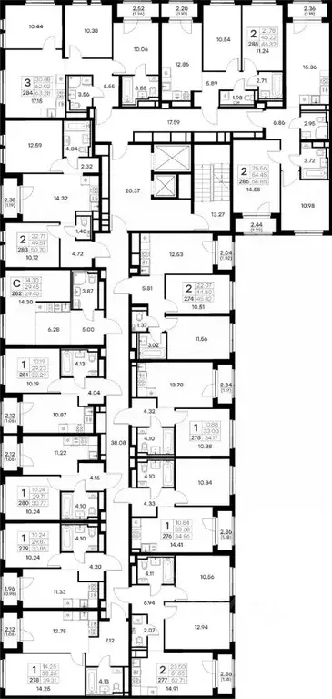 3-к кв. Владимирская область, Владимир GloraX Октябрьский жилой ... - Фото 2