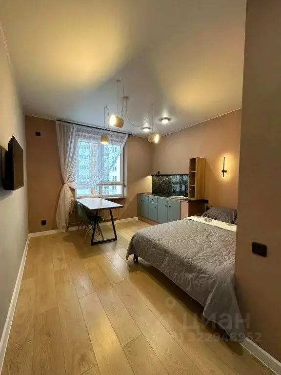 1-к кв. Ульяновская область, Ульяновск ул. Аблукова, 16 (25.0 м) - Фото 1