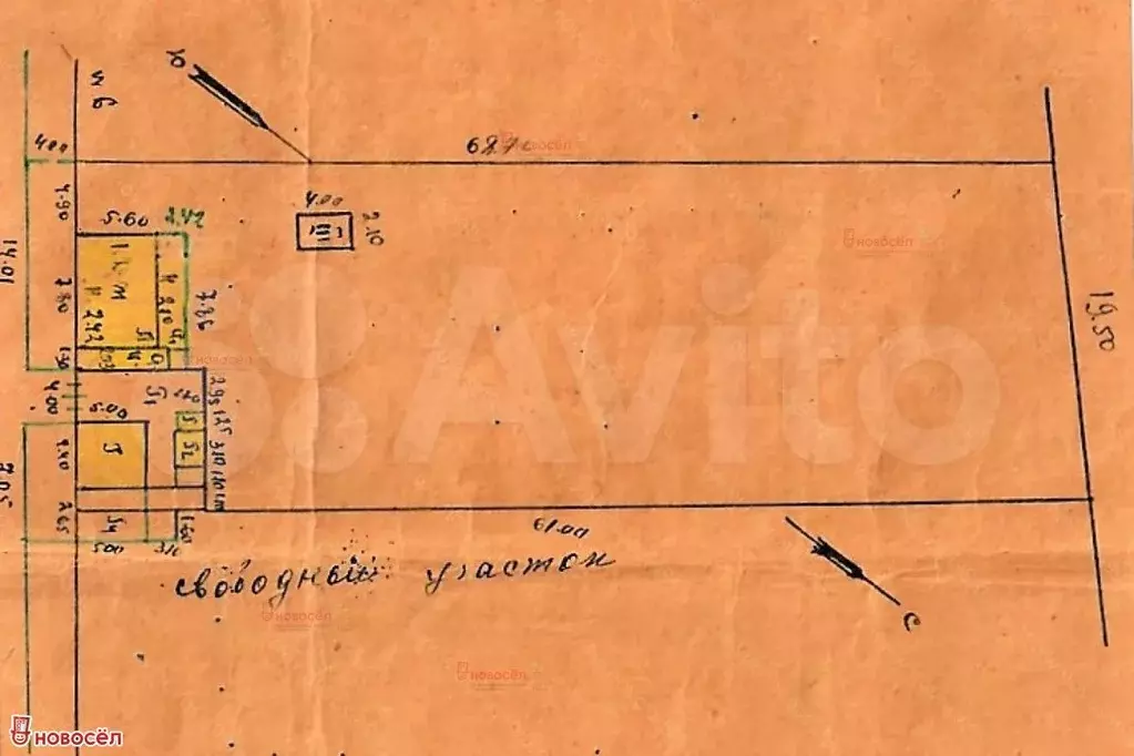 Дом 57 м на участке 12 сот. - Фото 1