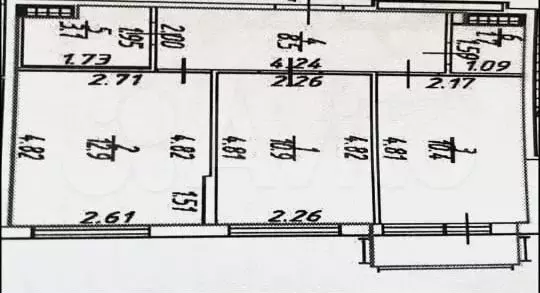 2-к. квартира, 47,5 м, 3/5 эт. - Фото 0