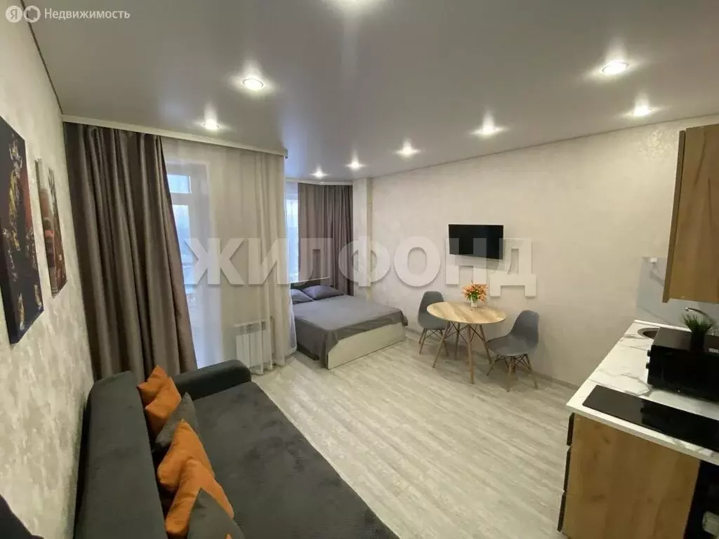 Квартира-студия: Абакан, улица Генерала Тихонова, 8 (27.2 м) - Фото 1