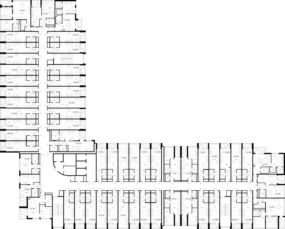 2-комнатная квартира: микрорайон Культурное Уч-Дере, улица Семашко, ... - Фото 2