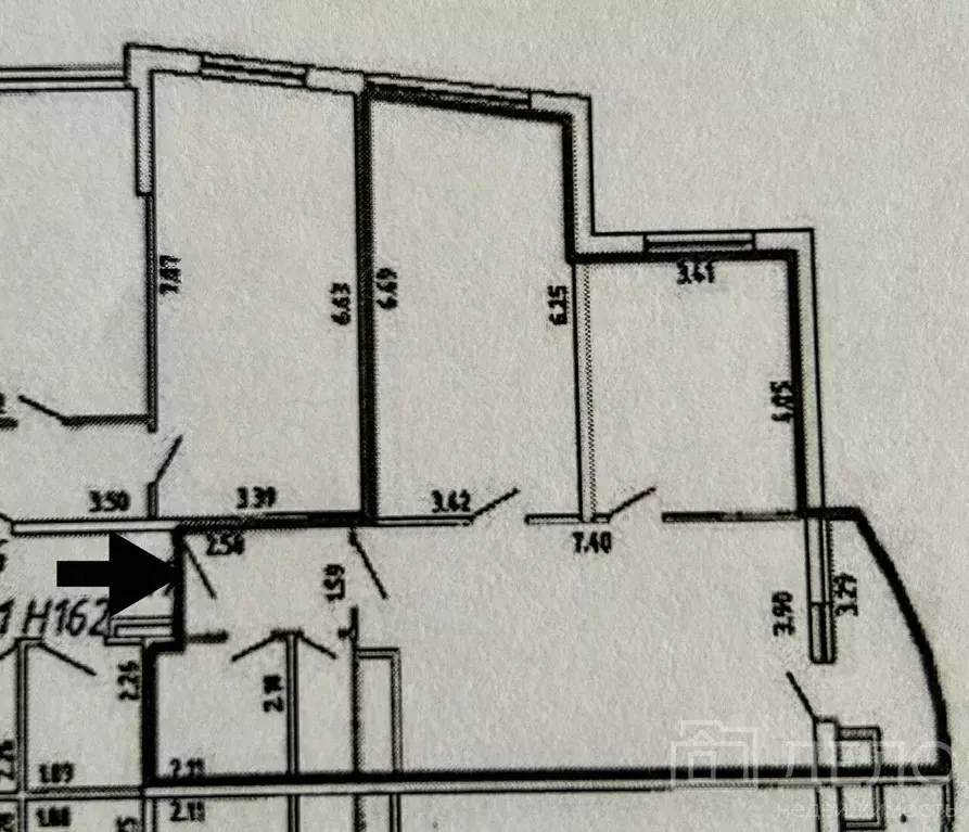 2-к кв. Рязанская область, Рязань ул. Гоголя, 49 (74.3 м) - Фото 2
