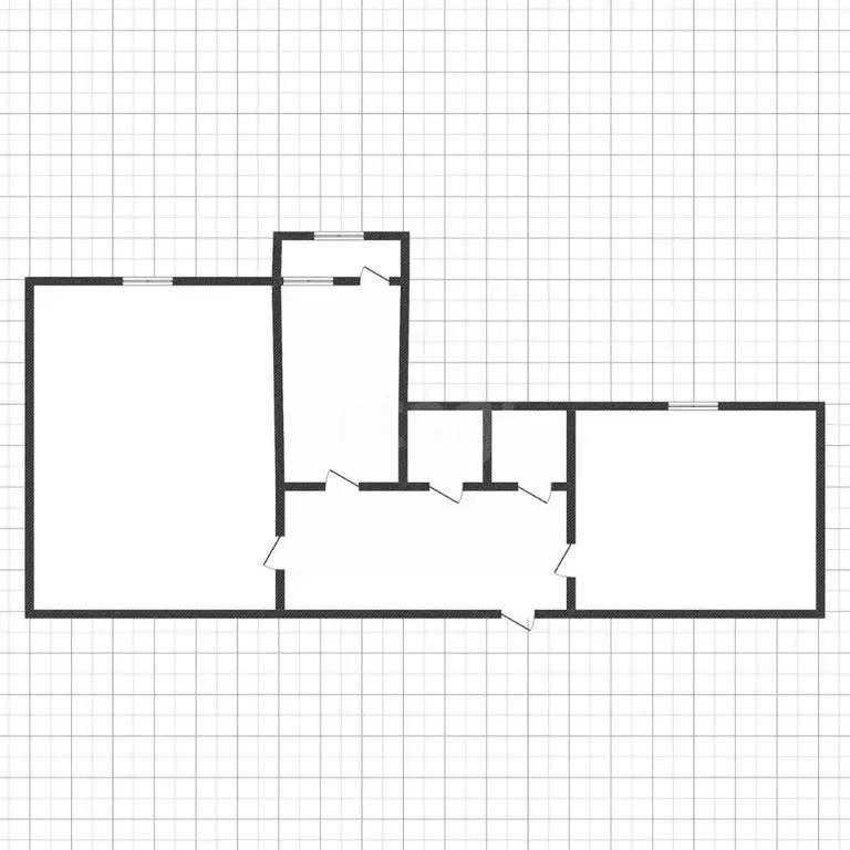 2-к кв. Курская область, Курск ул. Перекальского, 11 (51.0 м) - Фото 2
