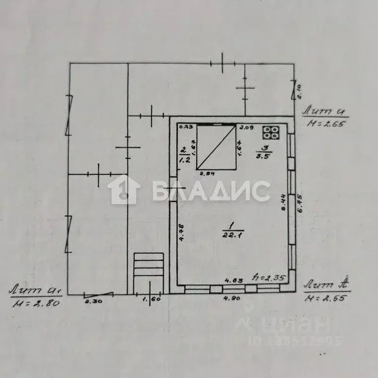 Дом в Нижегородская область, Воротынский муниципальный округ, Сосенки ... - Фото 2