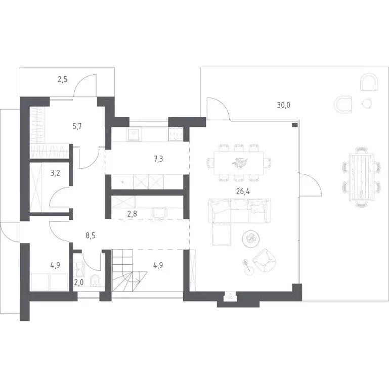 Дом в Тверская область, Калининский муниципальный округ, загородный ... - Фото 1