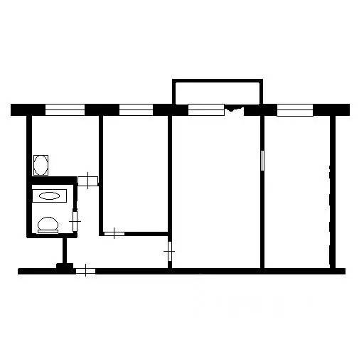 3-к кв. Нижегородская область, Нижний Новгород Литературная ул., 17 ... - Фото 1