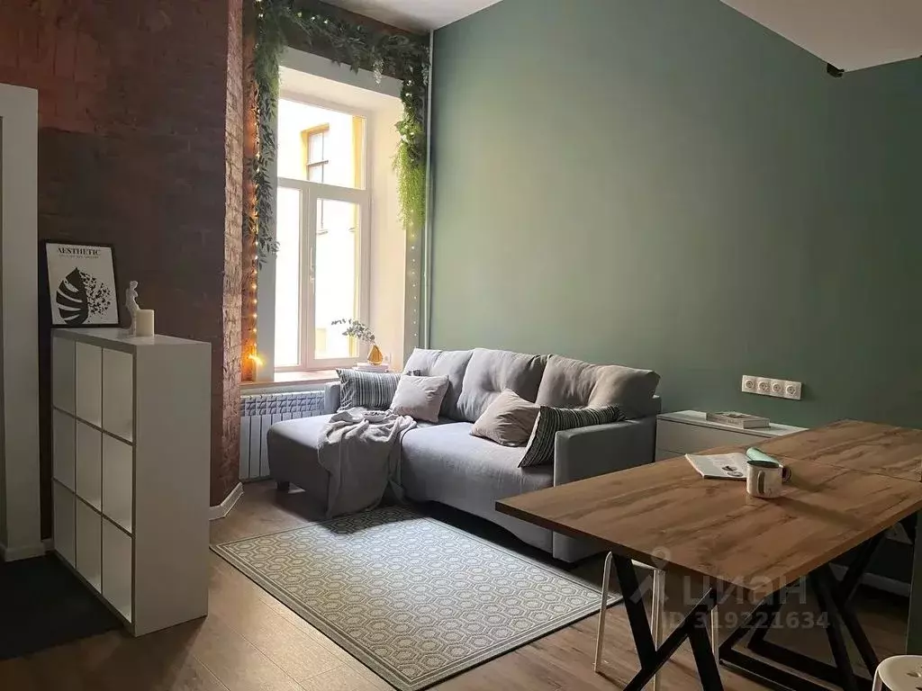 Студия Санкт-Петербург ул. Марата, 40 (22.0 м) - Фото 1