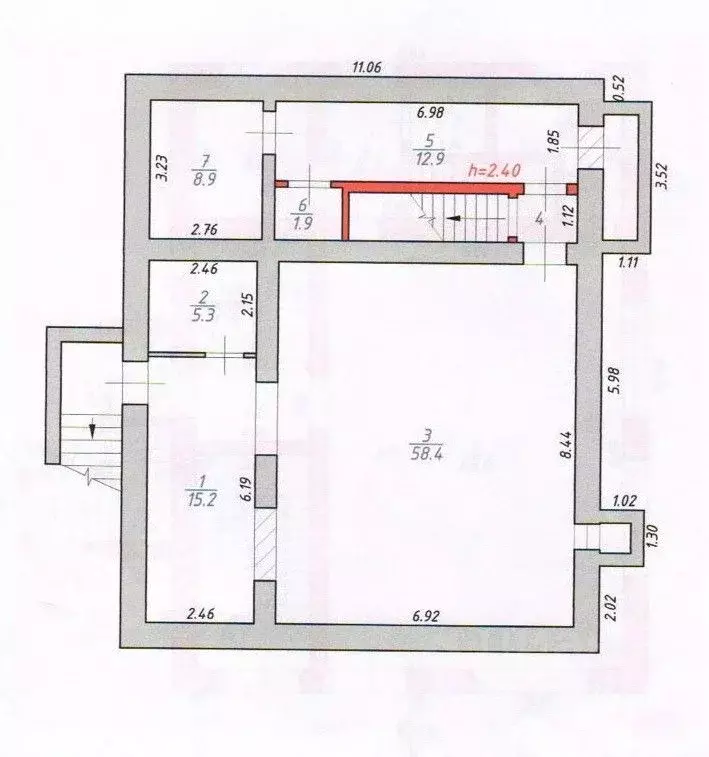 Торговая площадь в Коми, Сыктывкар ул. Мира, 11/1 (78 м) - Фото 1