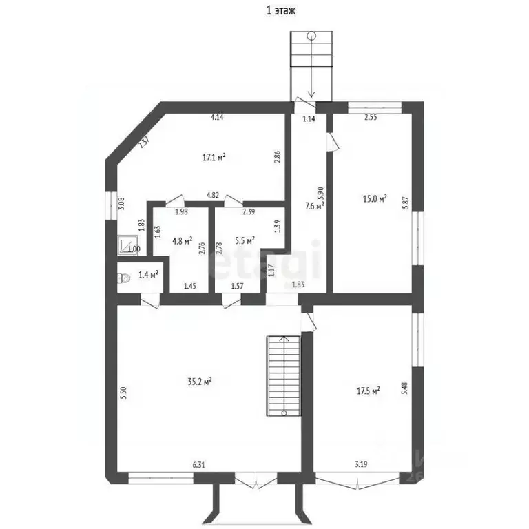Дом в Севастополь, Севастополь, Балаклава г. ул. Вечерняя, 11 (314 м) - Фото 2