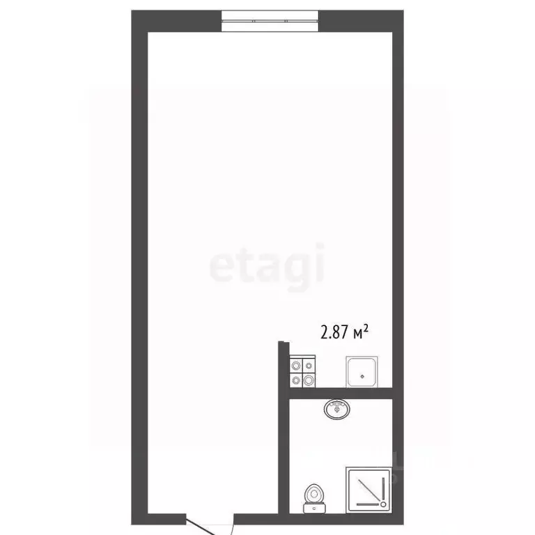 Студия Ямало-Ненецкий АО, Муравленко Школьная ул., 3 (18.0 м) - Фото 1