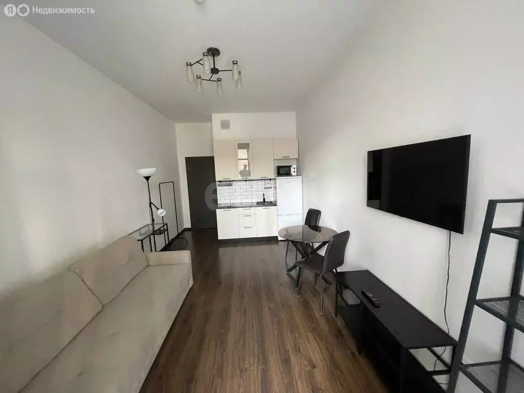 Квартира-студия: Санкт-Петербург, улица Александра Матросова, 1 (30 м) - Фото 1