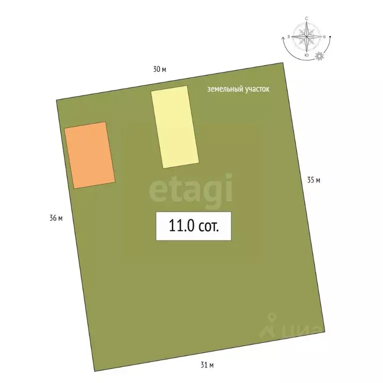 Дом в Алтай, Майминский район, пос. Алферово пер. Майский, 3 (37 м) - Фото 2