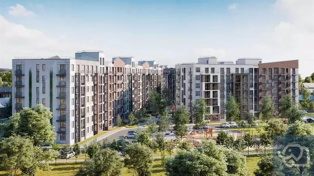 1-к. квартира, 44,3 м, 1/7 эт. - Фото 1