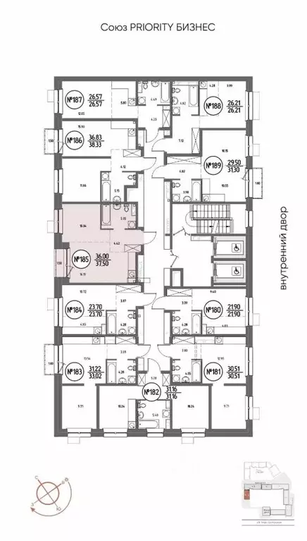 1-к кв. Иркутская область, Иркутск Макс жилой комплекс (37.5 м) - Фото 2