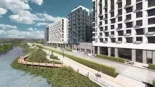 1-к. квартира, 40 м, 1/11 эт. - Фото 1