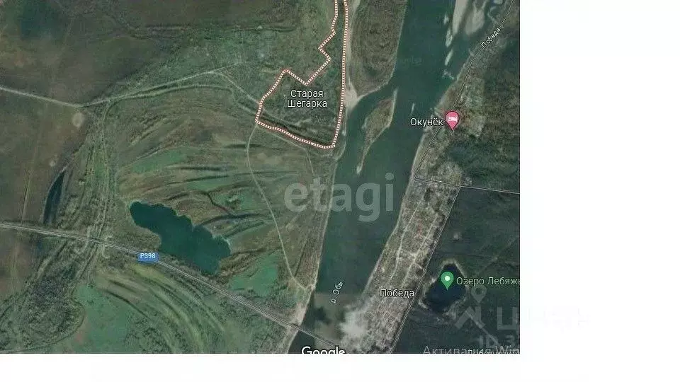 Дом в Томская область, Шегарское с/пос, д. Старая Шегарка ул. ... - Фото 1