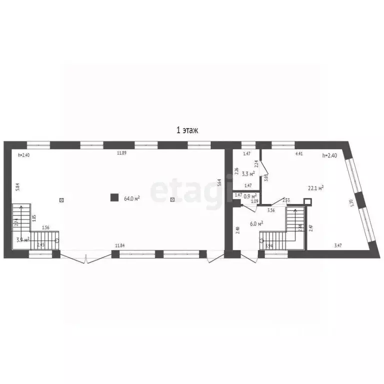 Склад в Крым, Ялта ул. Дарсановская, 5А (185 м) - Фото 1