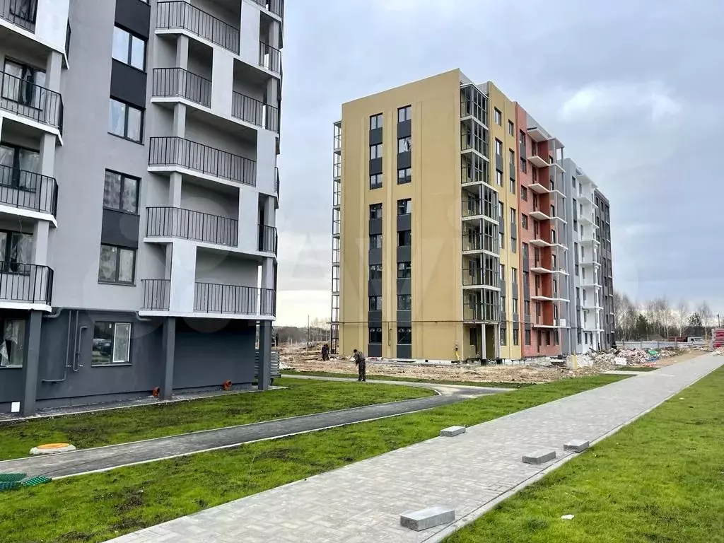 1-к. квартира, 33,7м, 6/8эт. - Фото 1
