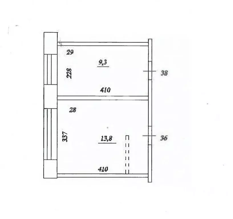 Студия Новосибирская область, Новосибирск Академгородок мкр, ул. ... - Фото 2