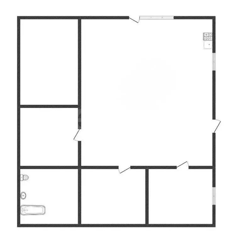 Дом в село Красный Яр, Молодёжная улица (99 м) - Фото 1