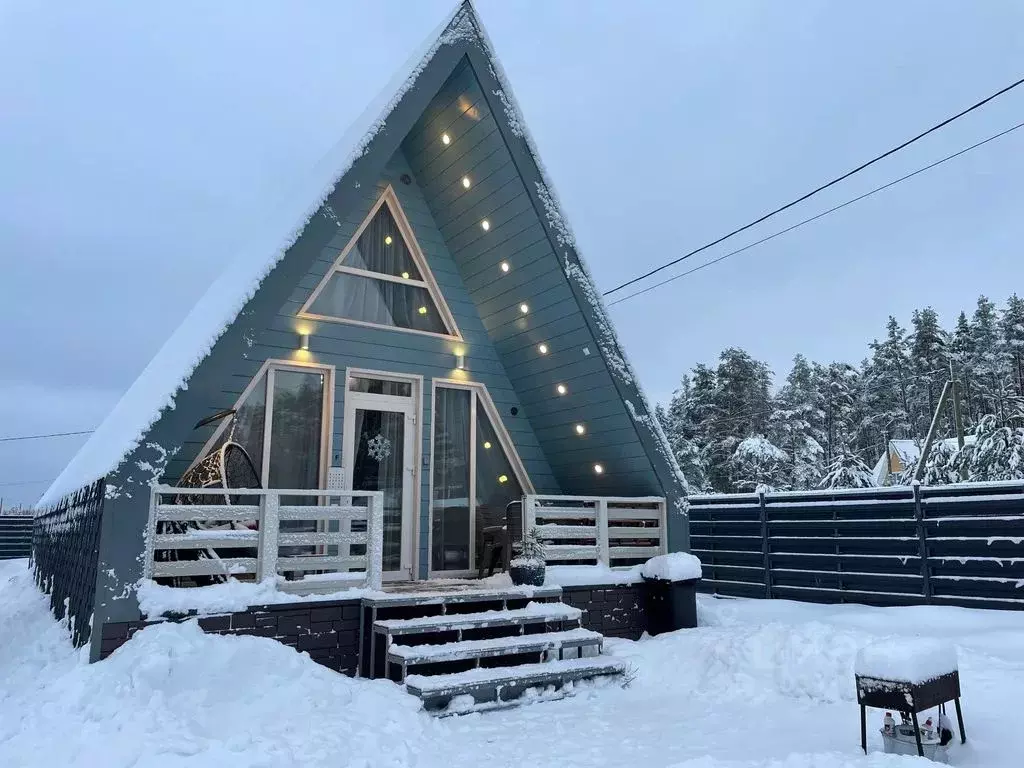 Дом в Ленинградская область, Приозерский район, Ларионовское с/пос, ... - Фото 1
