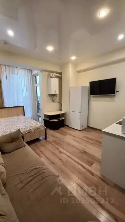 Студия Краснодарский край, Сочи ул. Гастелло, 28 (30.0 м) - Фото 0