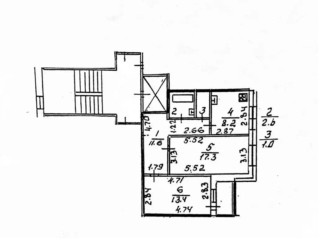 2-к кв. Санкт-Петербург ул. Савушкина, 107К1 (54.0 м) - Фото 0