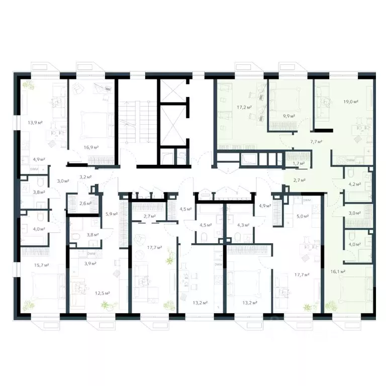 3-к кв. Приморский край, Владивосток Дом на Востоке жилой комплекс, ... - Фото 2