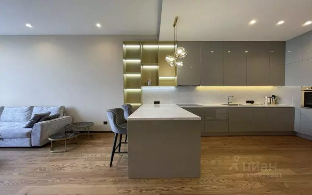 1-к кв. Москва 1-й Красногвардейский проезд, 22с2 (62.6 м) - Фото 2