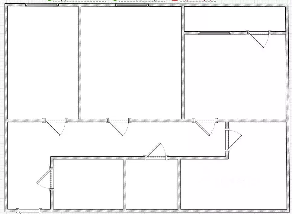 3-к кв. Татарстан, Казань ул. Наиля Юсупова, 13 (76.9 м) - Фото 2