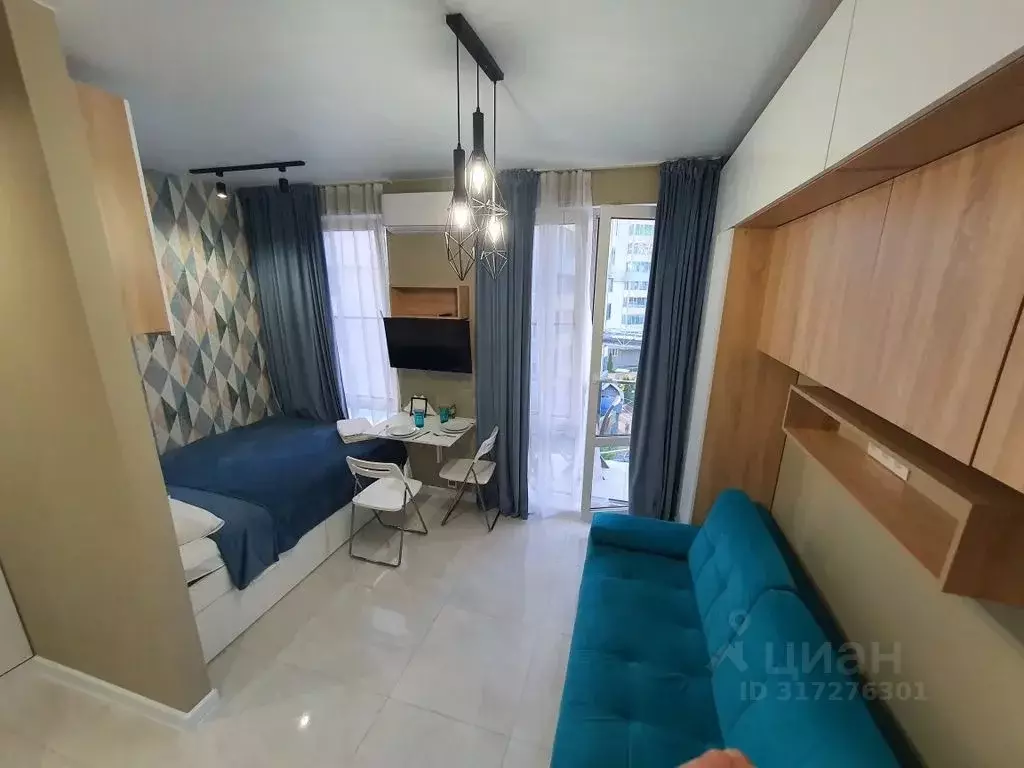 1-к кв. Краснодарский край, Сочи ул. Ленина, 298В/2 (25.0 м) - Фото 1