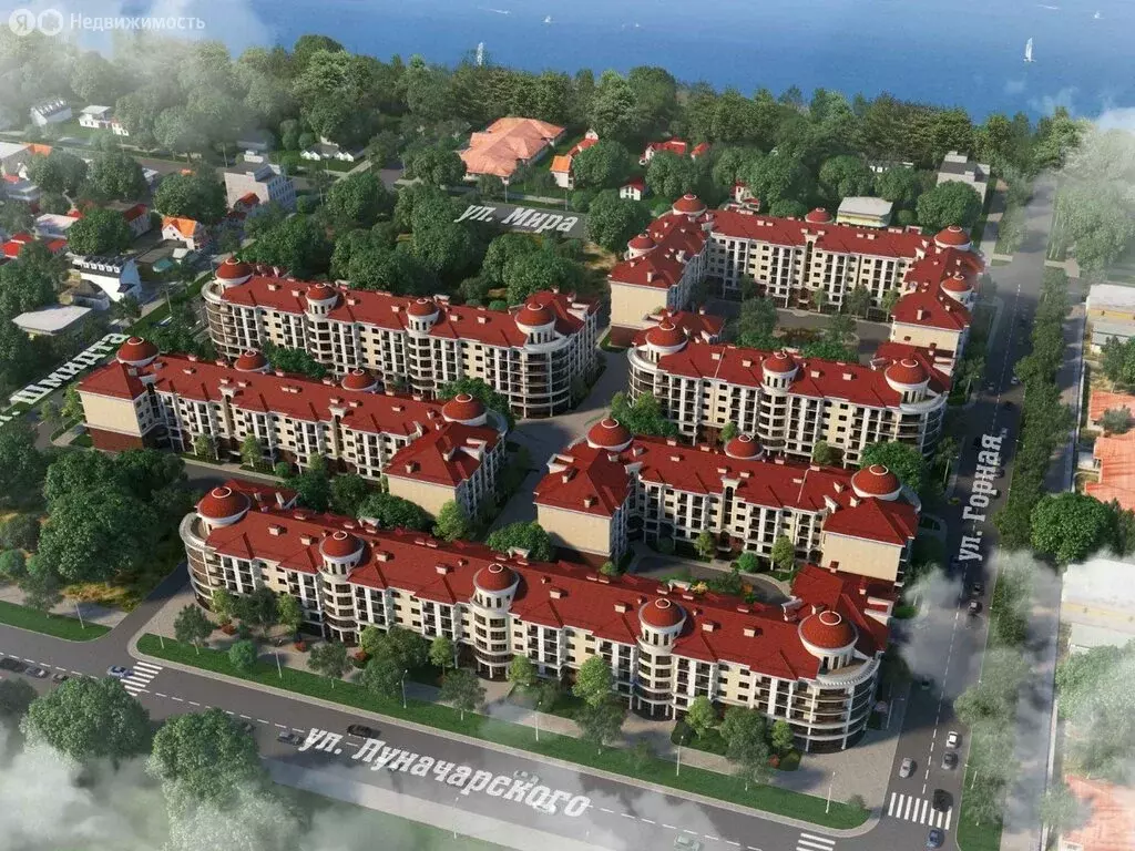 1-комнатная квартира: Геленджик, улица Мира, 44лит5 (53 м) - Фото 1