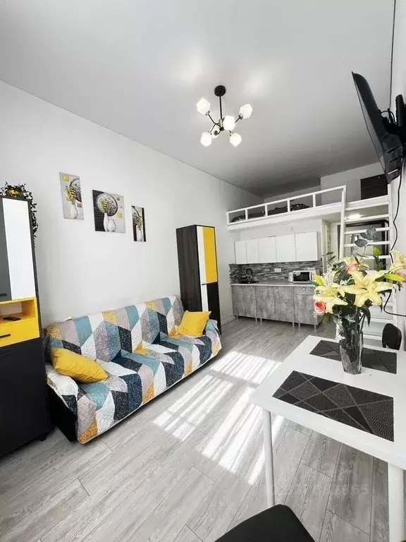 Студия Санкт-Петербург Лермонтовский просп., 10/53 (22.0 м) - Фото 1