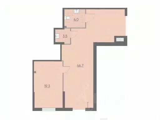 Помещение свободного назначения в Санкт-Петербург Октябрьская наб., 40 ... - Фото 1