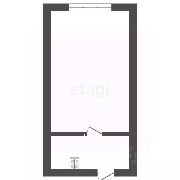 Студия Тюменская область, Тюмень ул. Энергетиков, 60а (17.0 м) - Фото 2