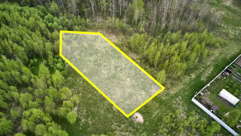 Участок в Томская область, Томский район, Зоркальцевское с/пос, с. ... - Фото 1