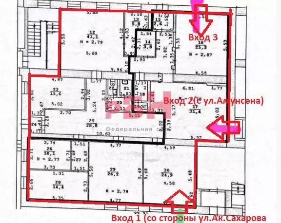Помещение свободного назначения в Свердловская область, Екатеринбург ... - Фото 2