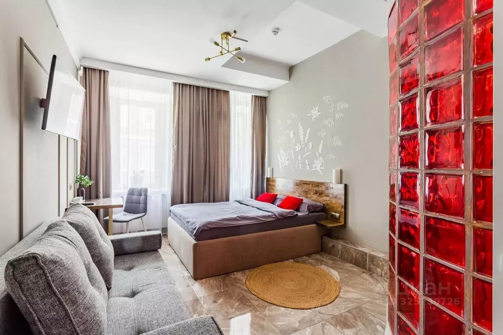 Комната Москва ул. Александра Солженицына, 31С1 (18.0 м) - Фото 1